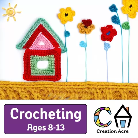 Crocheting Poster Image